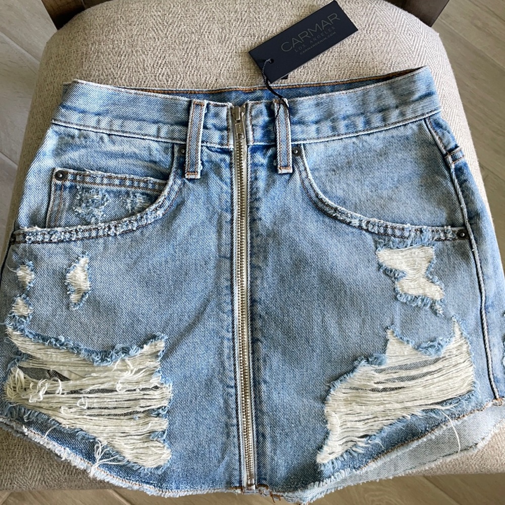 NWT Carmar denim skirt from LF